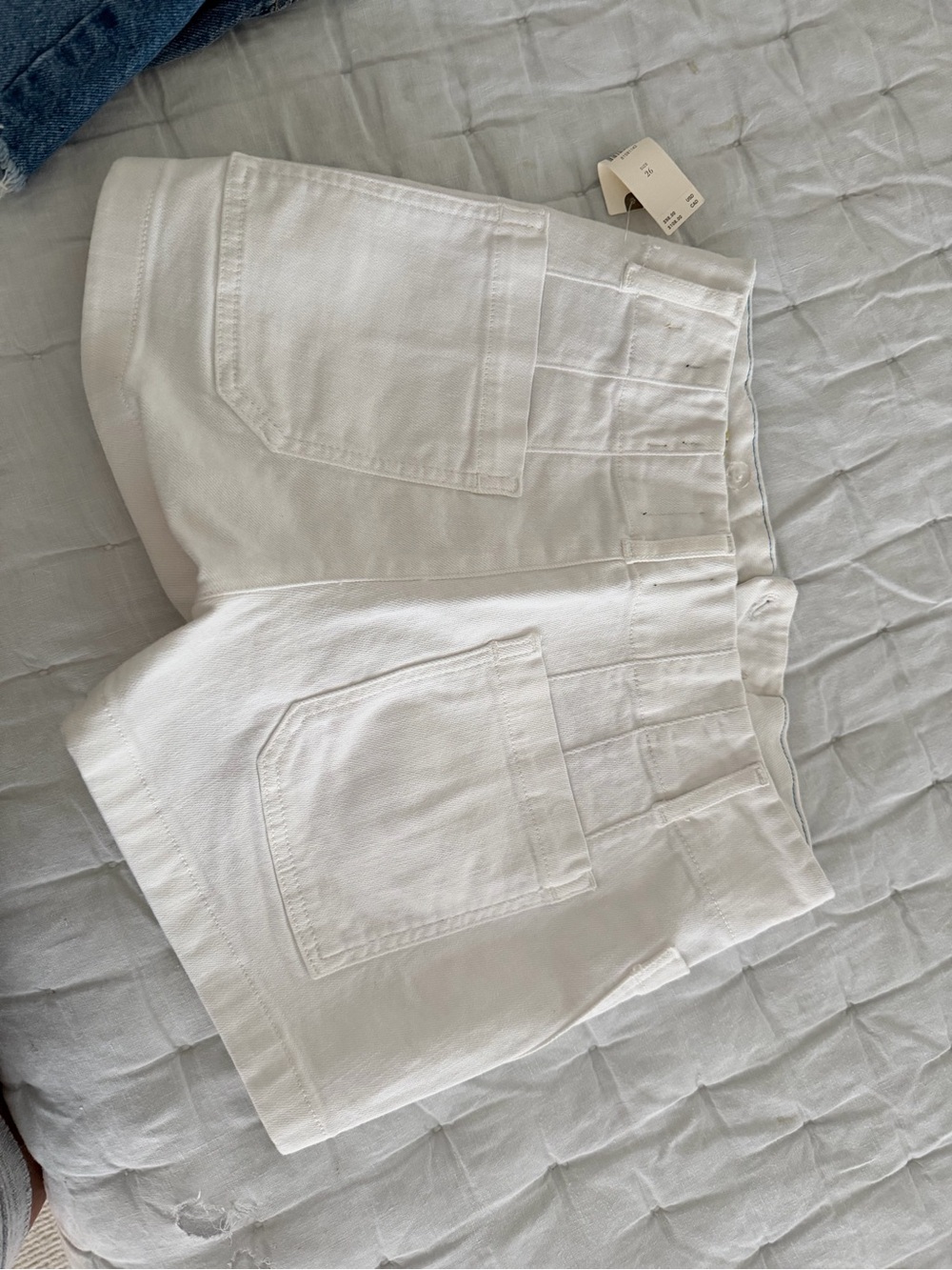 Anthropologie pilcroWhite Denim Shorts - Picture 2 of 2
